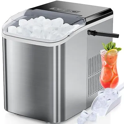 26LB/24H Countertop Bullet Ice Maker Cube Machine Self-cleaning W/Scoop • $109.99