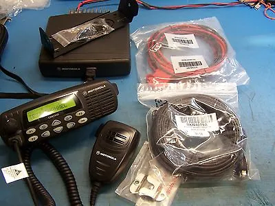 Motorola CDM1550 UHF W/Remote Head 403-470MHz 40 Watt 128 Channel Rare Mint • $375