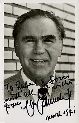 Heavyweight Champ MAX SCHMELING In-person Signed Photo • $75