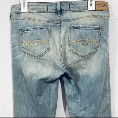 Abercrombie & Fitch Jeans Blue Wash Strigh Summer Denim Casual Men’s 29/33 • $19