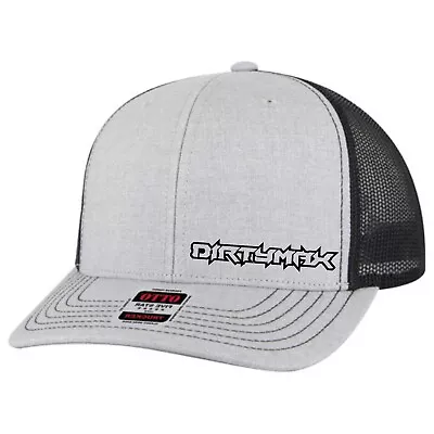  New WTags DIRTYMAX Trucker Hat Gray/black Duramax Diesel Hat Flag Snapback Mesh • $25