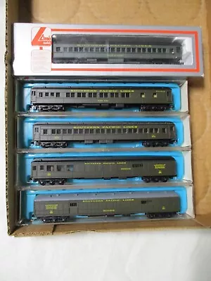 Rivarossi Lot Of 5 Southern Pacific Cars Coach Pullman Baggage Combine N Scale • $125