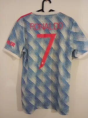 Manchester United Away Authentic Player Shirt Large 2021/2022 RONALDO 7 • £35