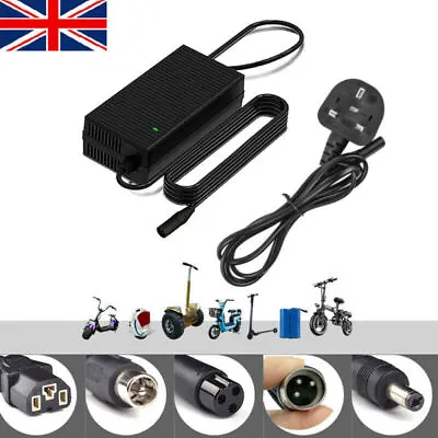 £9.99 • Buy Cycling Battery Charger Power Adapter For Scooter E-bike Electric Motorcycle