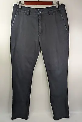 O'Neill Straight Fit Men's Navy Chino Pants Size 32 Flat Front • $13.99