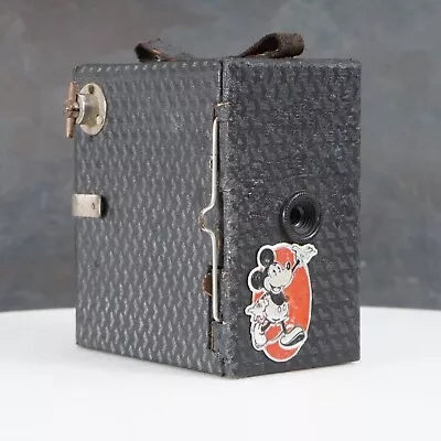 :Vintage 1930's Ensign Mickey Mouse Box Camera - Grant M. Haist Collection • $349.99