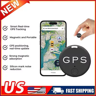 Mini GPS Car Tracker Magnetic Vehicle Bike Wireless Tracking Device Universal • $6.55