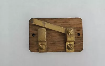 $27.05 • Buy Wooden Knife Switch Gas Engine Motor Buzz Coil Hit & Miss 