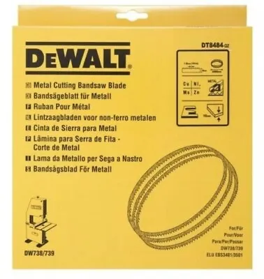 £22.75 • Buy DeWalt DT8484  Metal Cutting - 6mm Bandsaw Blade FITS DW738  DW739