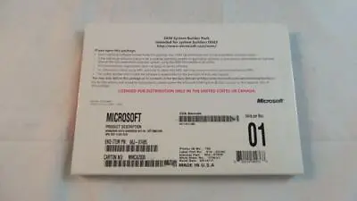 Microsoft Windows Vista Business SP2 - 64-bit - US English (66J-07485) • $299.99