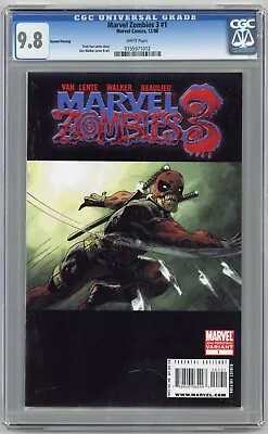 Marvel Zombies 3 #1 (2008) CGC 9.8 NM/M RARE Deadpool - 1st ARMOR • $275