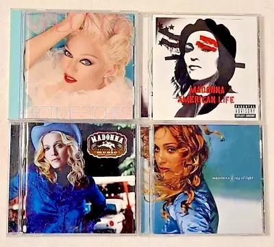 MADONNA CD Lot Of (4) - Like A Prayer - Bedtime Stories - Something To Remember • $9.95