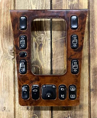 Mercedes W210 S210 E-class AMG Center Console Gear Selector Window WOOD TRIM • $239.99