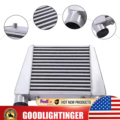 Universal Intercooler Turbo Front Mount 2.5  Inlet/Outlet Same One Side Aluminum • $94