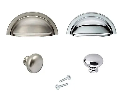 Cup Handle Or Medium Cabinet Knob - Cupboard Kitchen Wardrobe Door Drawer • £3.39