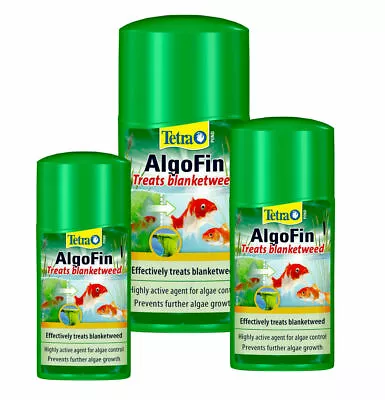 £8.75 • Buy Tetra Pond AlgoFin Blanket Weed Treatment String Algae 250ML 500ML 1000ML