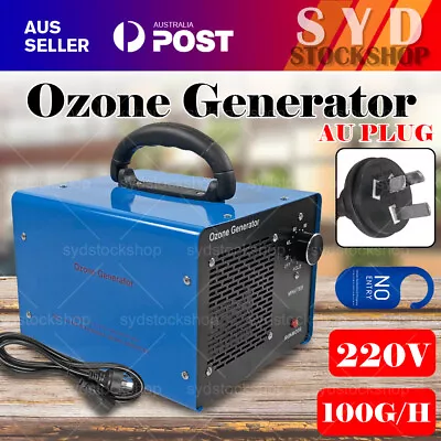 100G/H Ozone Generator Ozonator Machine Air Purifier Clean Deodoriser Ionizer AU • $69.99
