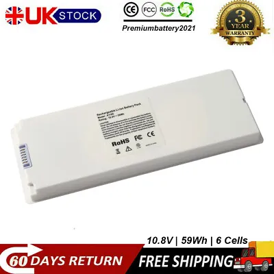 Battery For Apple MacBook 13  Late 2006-2008 Mid-2009 A1185 A1181 MA561 MA254 • £19.95