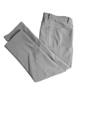 Callaway Golf Pants Mens 36x30 Gray Performance Wicking Flat Stretch • $17.99