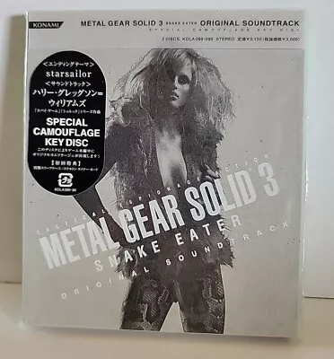 Metal Gear Solid 3 Snake Eater Original Soundtrack Japanese Edition - CD Album  • $65.99