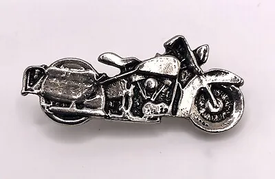 VTG Harley HOG Motorcycle Biker Engraved Vest Riders 3D Lapel PIN Shield Badge • $9.99