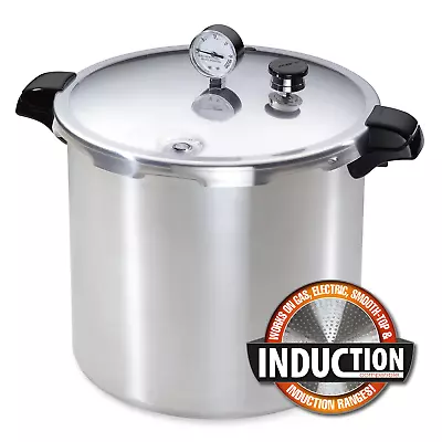 $174.95 • Buy Presto 23-Qt Induction Pressure Canner Cooker 01784 W Stainless Steel-Clad Base