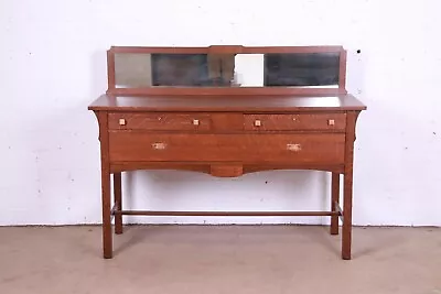 Limbert Mission Oak Arts & Crafts Sideboard Buffet Server Newly Restored • $3995