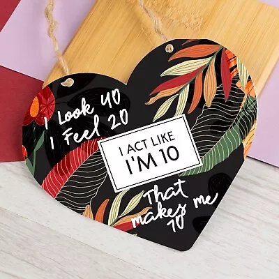 Funny 70th Birthday Gifts For Men Women 70th Decorations Nan Grandad Gifts • £3.99