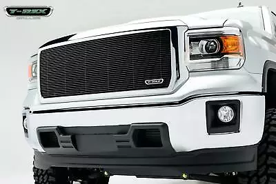 T-Rex 14-15 Fits GMC Sierra 1500 Billet Main Grille Insert Black 1 Pc 20208B • $219.50