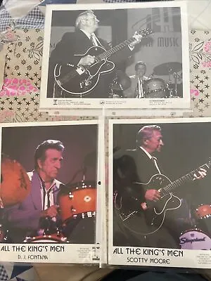 Scotty Moore DJ Fontana First Band Of Elvis Presley Press Promo 8x10 Photos Lot • $19.99