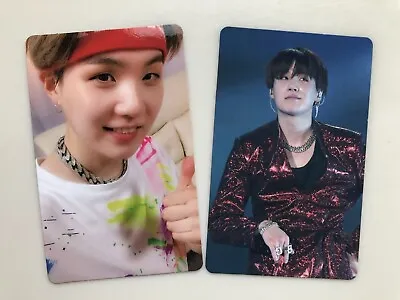 BTS Suga Love Yourself Seoul & 5th Muster Magic Shop DVD Official PhotoCard 2set • $132.99