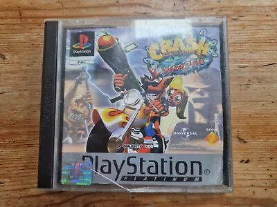 Crash Bandicoot 3 : Warped PlayStation 1 Tested Working • £10