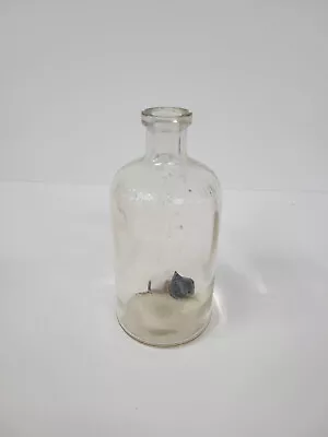 Vtg Mrs Stewart's Bluing Antique Clear Glass  Bottle Approx 5.5  NO Label • $19.99