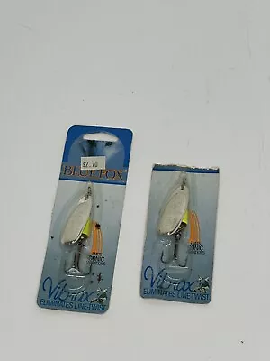 Blue Fox Vibrax #5 Spinners Fishing Lures Neon Yellow 7/16 Oz Baits Tackle • $13.99