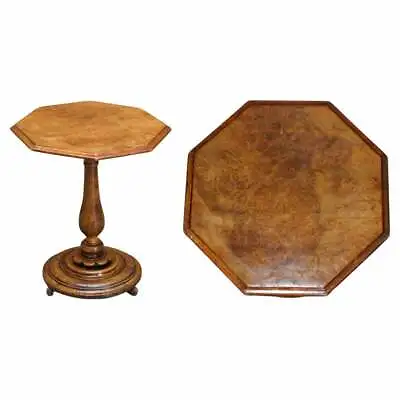 Must See Fine Super Rare Original Victorian Pollard Oak Side End Lamp Wine Table • $3473.94