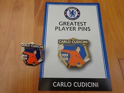 Rare Danbury Mint Chelsea Fc Greatest Players - Carlo Cudicini Enamel Pin Badge • $64.14