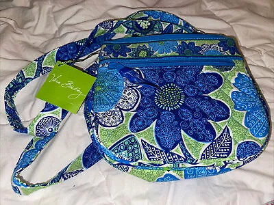 Vera Bradley Little Flap Hipster Doodle Daisy New With Tags  • $39