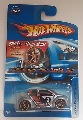 2005 Hot Wheels Volkswagen New Beetle Cup Faster Than Ever Limited Edition VW • $9.99