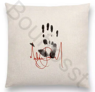 Michael Jackson Pillow Case Print Signed Signature Autograph Handprint • $25