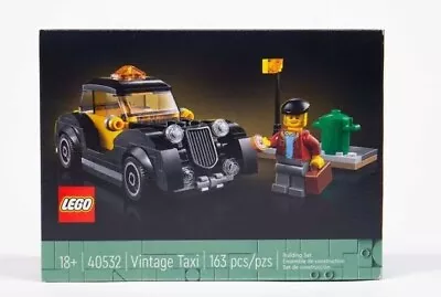 LEGO Exclusive 40532 Vintage Taxi 15th Anniversary Collectible | Hard To Find  • $79.95