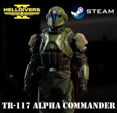 ⚡️ HELLDIVERS 2 TR-117 Alpha Commander Twitch Drops On SteamPC - Region Free! ⚡ • $3.99