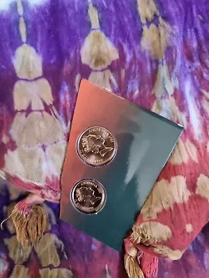 2x 1989 Coins 1cent And 2cent  X-Mint Set • $6.50