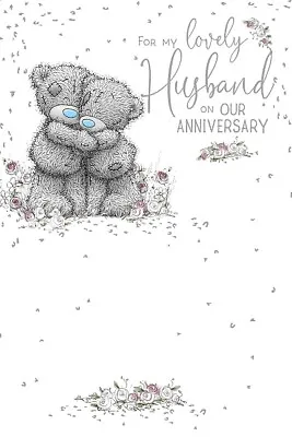 Me To You Lovely Husband Anniversary Greetings Card Tatty Teddy • £4.99