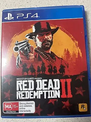 PlayStation  4 Ps4 Red Dead Redemption II 2 - Free Postage PS4 • $30