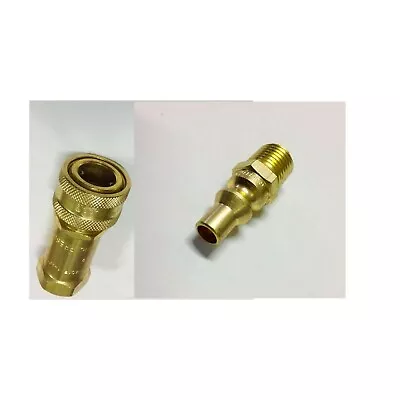 Qc14mf: 1/4″ Brass Quick Disconnect Supply And Receiving Sides For Lp/ Nat Gas • $28