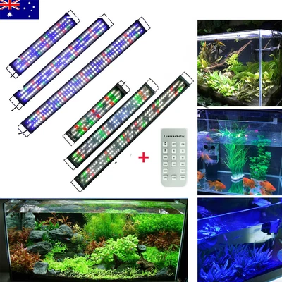 $89.99 • Buy LED Aquarium Fish Tank Light Over-Head Full Spectrum Lighting Marine Lamp