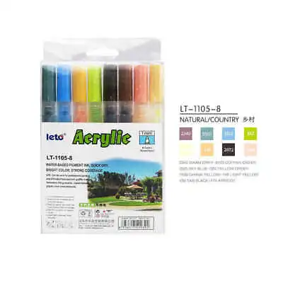 Acrylic Paint Pens For Rock Painting Ceramic Porcelain Glass Stone WoodOpens In  • £4.75