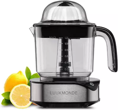 Electric Citrus Juicer 1.2L Large Volume - Orange Juicer With Powerful Motor And • £33.35