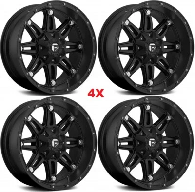 $995 • Buy 17 Black Fuel Wheels Rims Hostage Fits Canyon Colorado