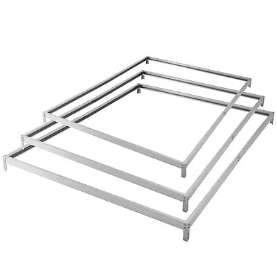 Foundation Lean To For Aluminium Greenhouse Galvanised Steel 190 X 190 X 12 Cm • £50.99